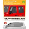 Window Rain Guards for Jeep Wrangler JL 2018-2026/Jeep Gladiator 2020-2026
