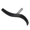 Lathe Tool Rest, Alloy Steel Woodworking Special Shaped Lathe Curved