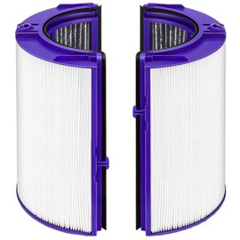 MaximalPower 360° Combi Glass HEPA + Carbon 2-in-1 Filter Compatible for Dyson TP04, TP06, TP07, TP09, TP10 HP06, HP07, HP09, HP10, HP04 PH01, PH02, PH03, PH04 Air Purifiers (1)