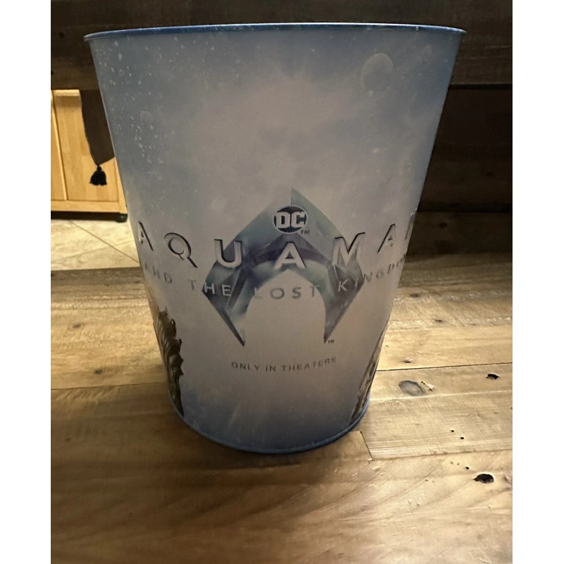 Aquaman And The Lost Kingdom Collectible Popcorn Tin Bucket DC