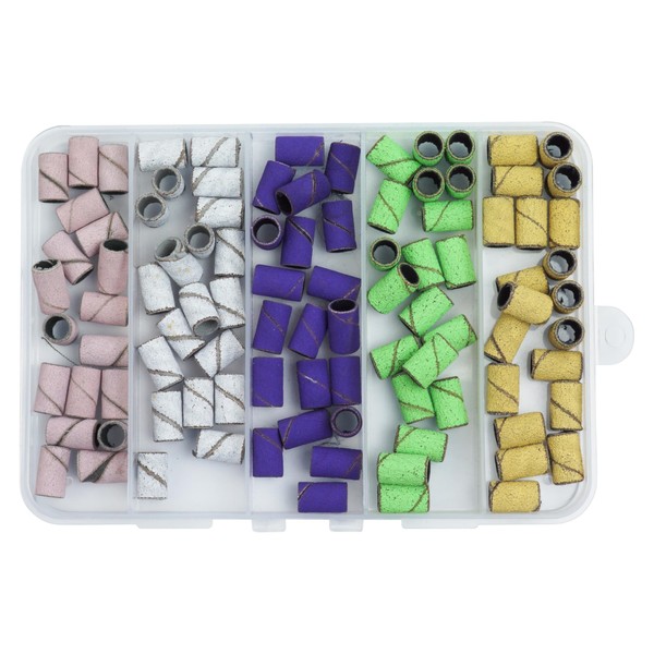prendre PR-NAIL24BIT02-B Sanding Bands, Set of 100, Sanding Nail Machine,