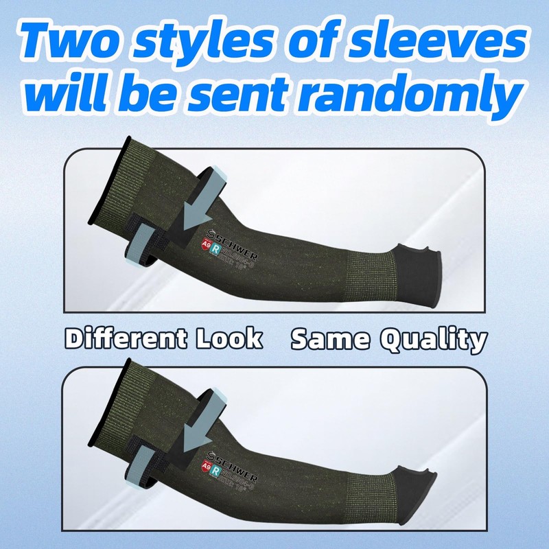 Schwer PRO-SKIN ANSI A9 Cut Resistant Arm Sleeves for Men