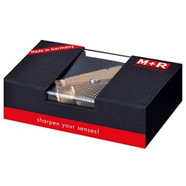 Castor M + R 706100000 Simple Brass Pencil Sharpener, Gift Wrapped