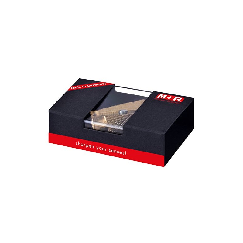 Castor M + R 706100000 Simple Brass Pencil Sharpener, Gift