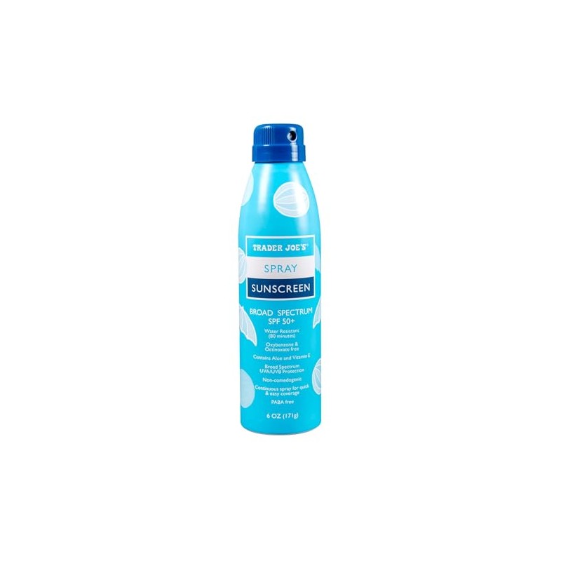 Trader Joe's Nourish Spray Sunscreen SPF 50+ Broad Spectrum