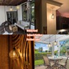 Battery Operated Hanging Pendant Lantern Lights, Outdoor Chandelier Light with
