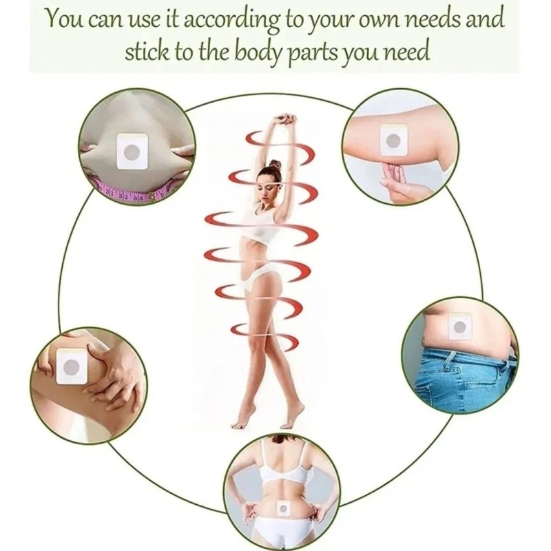 Parches Abdomen Adelgazar Reductivo Pzas Neutra