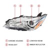 Wildwolf Headlight Assembly For Toyota Camry 2015 2016 2017 LE