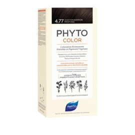 Phyto PhytoColor Permanent Color, Intense Chestnut Brown (# 4.77), 112ml