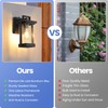 Outdoor Wall Lights, Black Exterior Lighting Fixtures, Waterproof Outdoor Wall