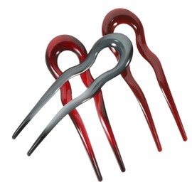 FOMIYES Sets Stylish French Hair Pins Hair Sticks for Buns Long u Pins Accessories Forks Pcs