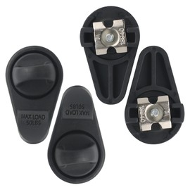 APPERFiT Mini Tie Downs w/Hooks 4PCS Compatible with 2005-2022 Toyota Tacoma, 2007-2022 Toyota Tundra Replaces PT278-00160 PT278-35075 PT785-35051