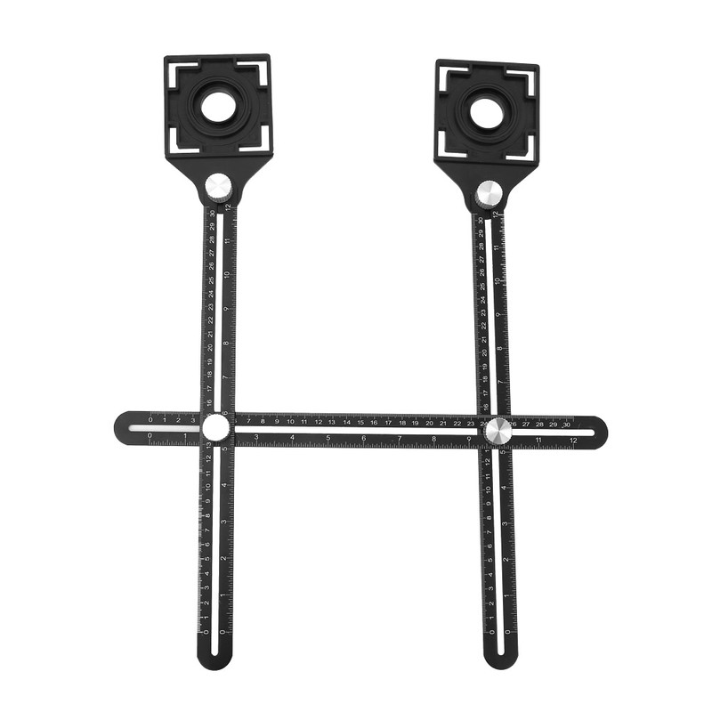 Multi functionalDual head Universal Adjustable Ruler Ceramic Tile Opening Hole