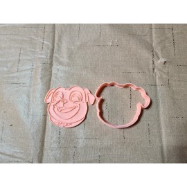 Undisclosed Bingo Puppy Dog Pals Cookie Cutter/Puppy Dog Pals Cookie Cutter/Fondant Cutter/P - 3inch with Impression Disc