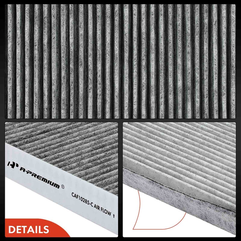 A-Premium 2-PC Engine & Cabin Air Filter with Activated Carbon