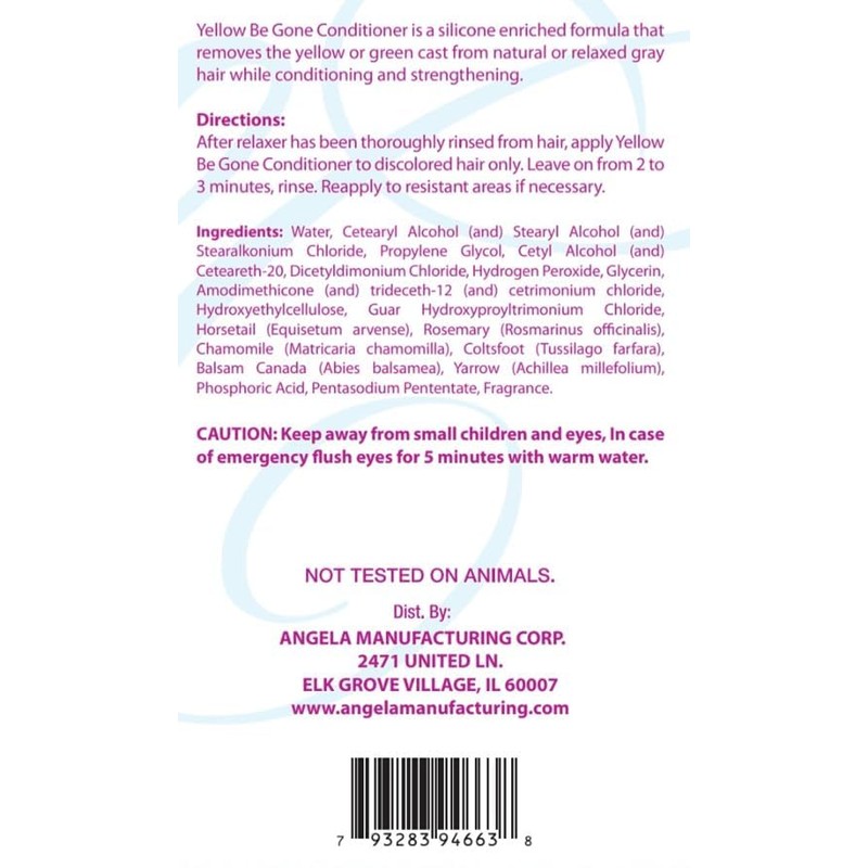 STAR CARE Yellow Be Gone Shampoo & Conditioner Set 4oz