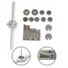 M1.0-M2.5 High Speed Steel Metric Tap Set 31pcs