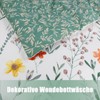 KEAYOO Flower Bed Linen 135 x 200 cm with Zip