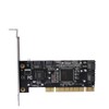 Dpofirs 4 Port SATA PCIe 3.0 X1 Controller Card, Supports