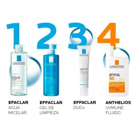 Agua Micelar Purificante Piel Grasa Effaclar 400ml