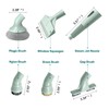 Newbealer 11 Pieces Replacement Accessories for All-in-1 Steam Mop &
