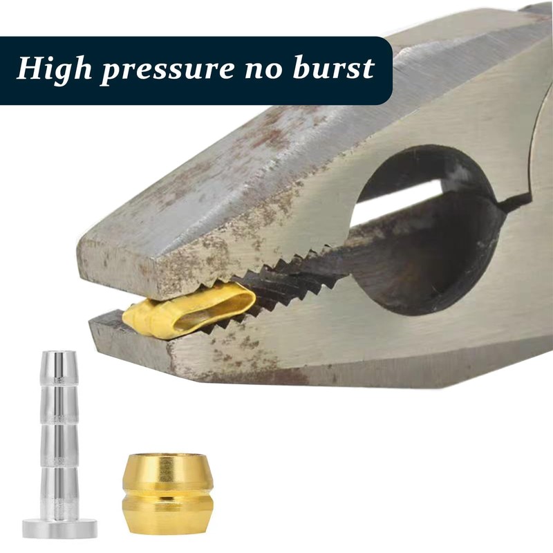 10 Set Bike Brake Olive and Connector Insert, Bicycle Hose