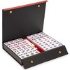 Yellow Mountain Imports Chinese Mahjong Set - “Rouge Harmony” -