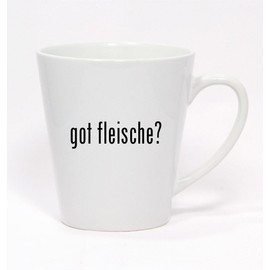 got fleische? - Ceramic Latte Mug 12oz