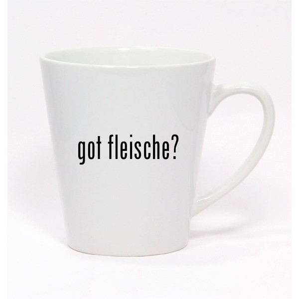 got fleische? - Ceramic Latte Mug 12oz