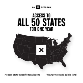 onX Offroad App: Digital Map Membership for All 50 States for Phone, Tablet and Computer with Open and Closed Off-Road Trails, Google Imagery, 375K+ Miles of Roads and Trails and Offline Maps