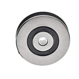 Stainless Steel Deep U-Groove Ball Bearing Pulley, Metal Pulley, Wheel Bearings, Wire Rope Pulley 8mm/0.3" Inner Dia,Outside 40mm Diameter