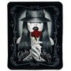 Plush Throw Blanket - Chola Style - Queen Bed 79"x