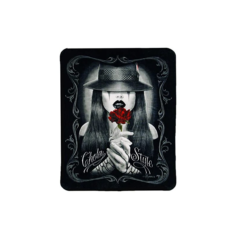 Plush Throw Blanket - Chola Style - Queen Bed 79"x