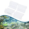 Hffheer 4Pcs Aquarium Lid Clips Acrylic Fish Tank Cover Clip