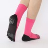 Tabio Football 5-Toe Socks, Made in Japan, Soccer, Futsal, pink,