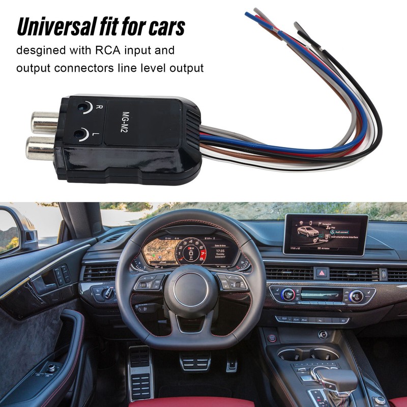 Car Audio Converter High to Low 2 Channel Line Output