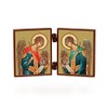 NKlaus Diptych Archangel Michael and Gabriel Icon Travel Altar