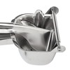 Hand Juicer 304 Stainless Steel Ergonomic Detachable Effort Saving Citrus