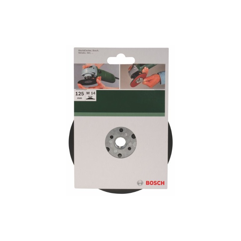 Bosch 2609256257 125 mm Sanding Plate for Angle Grinder Clamping