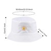 SUNTRADE Unisex Bucket Hat Double Sided Embroidered Summer Travel Beach