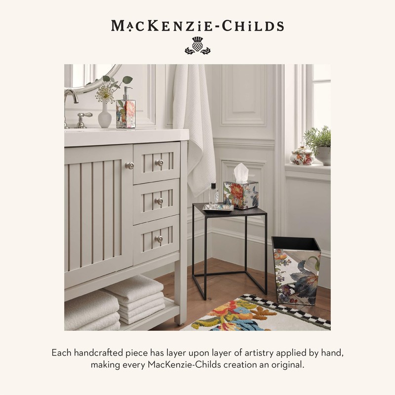 MACKENZIE-CHILDS Pump Dispenser, Decorative Liquid Soap Dispenser for Bathroom or