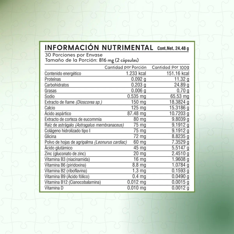 Multivitaminas Para Crecimiento Niños Con Colágeno 60caps Hh Sabor Sin