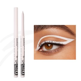Hyesamyo White Eyeliner Waterproof white Eyeliner Pencil Retractable White Gel Eyeliner Long Lastiing Smudge-resistant #01