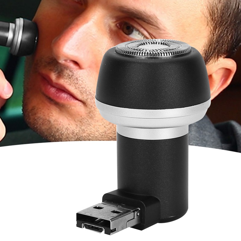 Magnet Adsorption Mobile Phone Electric Beard Shaver Portable Hair Shaver