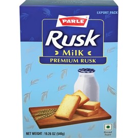 Parle Premium Milk Rusk Crispy Tea Time Snack (546 grams / 19.3 oz)