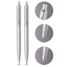 Sheaffer Sentinel Brushed Chrome Ballpoint Pen & 0.7mm Pencil