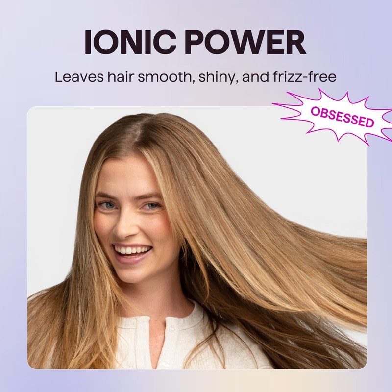 Wavytalk Blow Dryer, Blown Away Ionic Hair Dryer for Curly