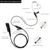 MONICONA R5 XPR3300E Earpiece with Mic Compatible with Motorola Radios