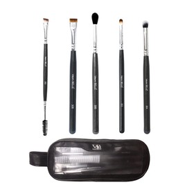 Veonibelle Eyeshadow blending brush set for eyes. Eyeshadow blender brush makeup Black
