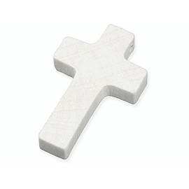 KnorrPrandell FSC Wooden Cross with Side Hole 35x21mm, Brown